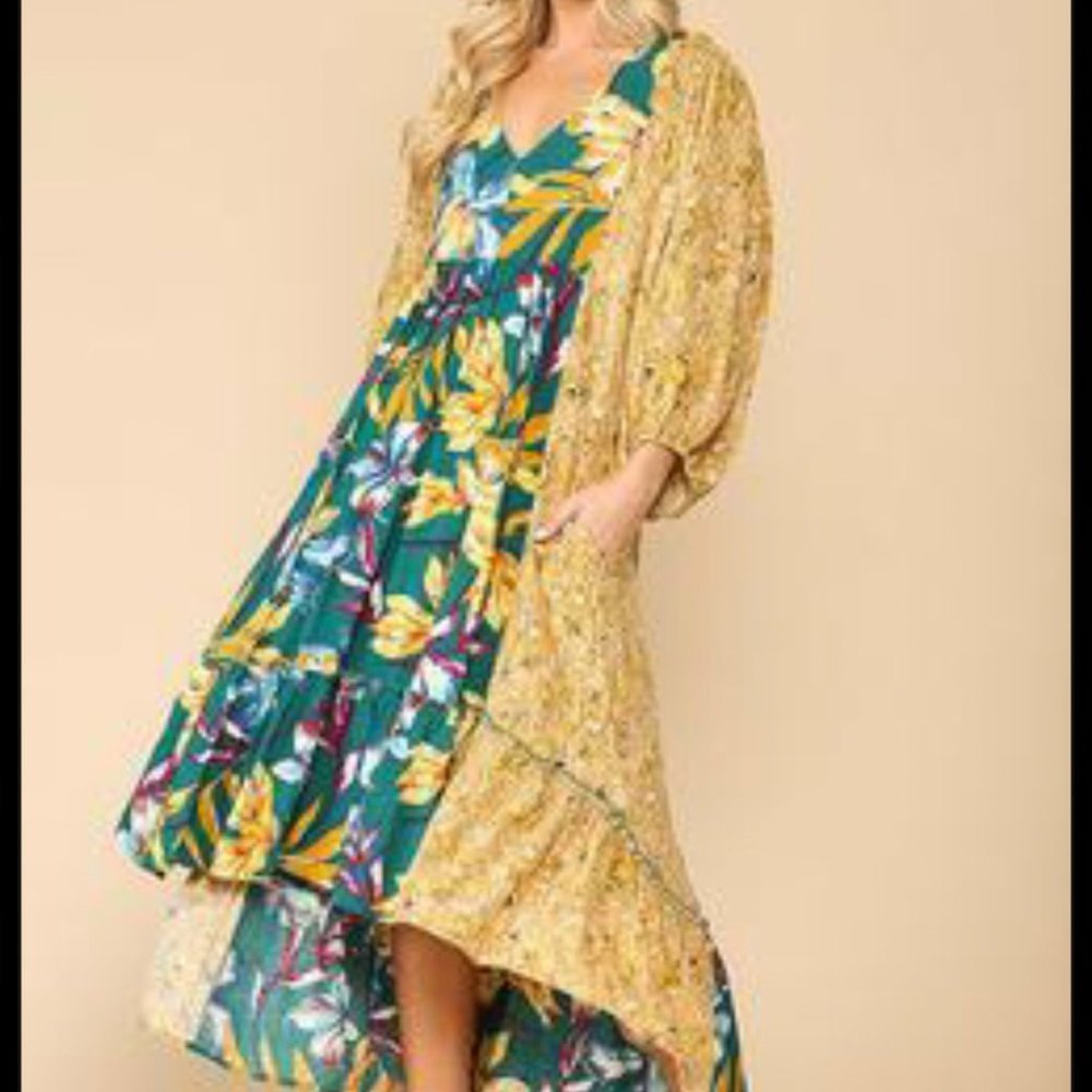 Boho Midi-Maxi Dress